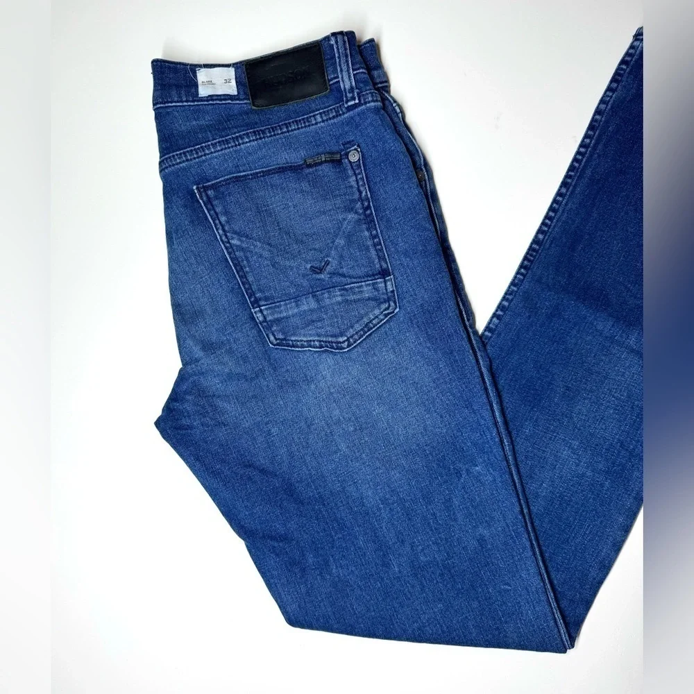 Hudson Men's Blake Slim Straight Jeans Size- 32